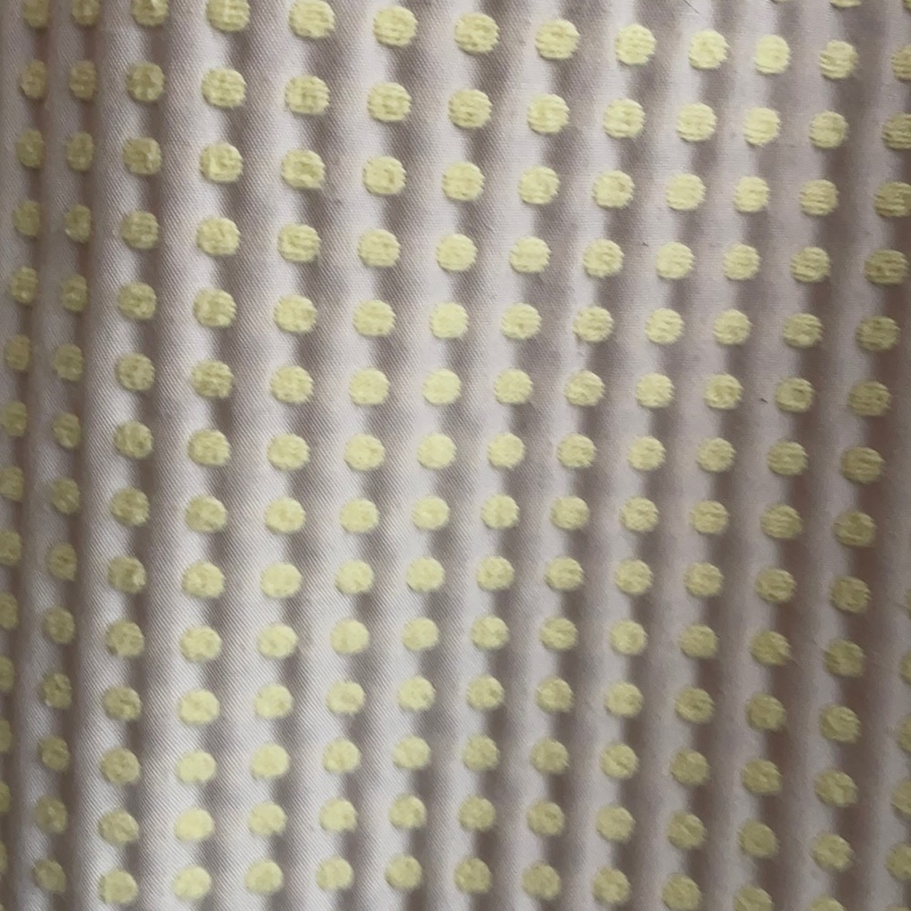 Loft cream and Yellow skirt size 4